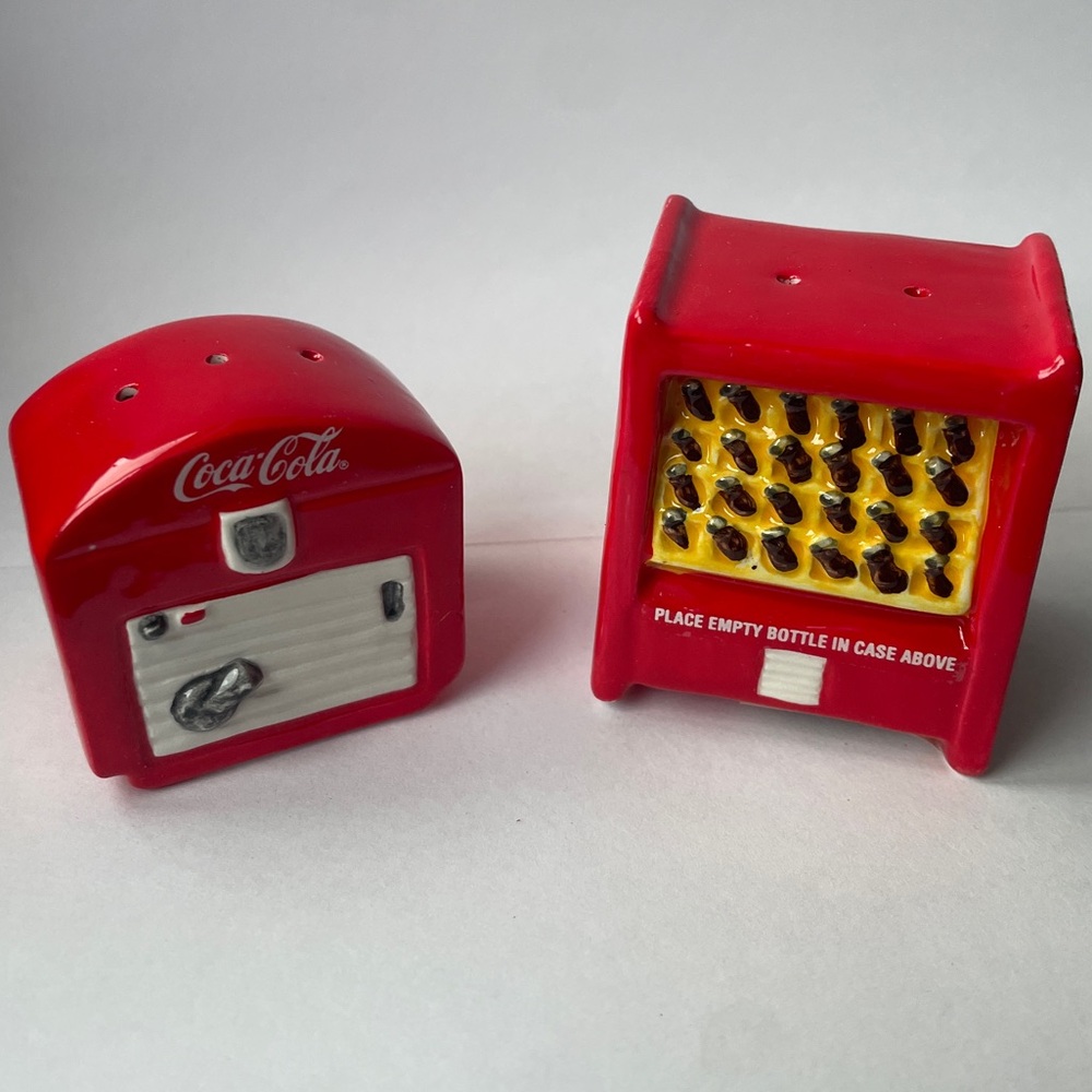 Vintage Coca Cola Salt & Pepper shaker